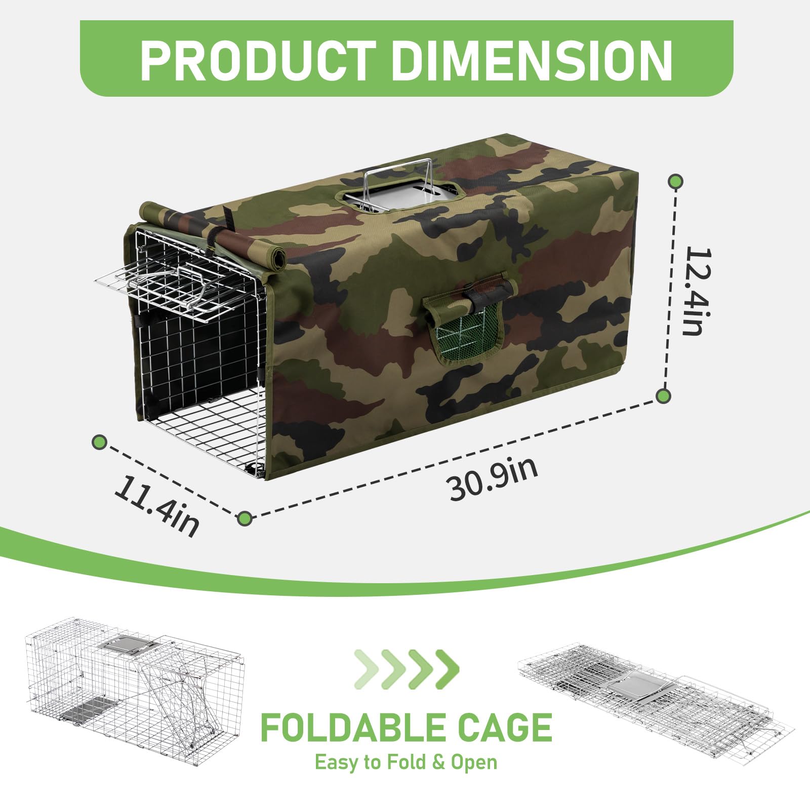 Outvita cage dimensions 32x10x12 inches for proper placement