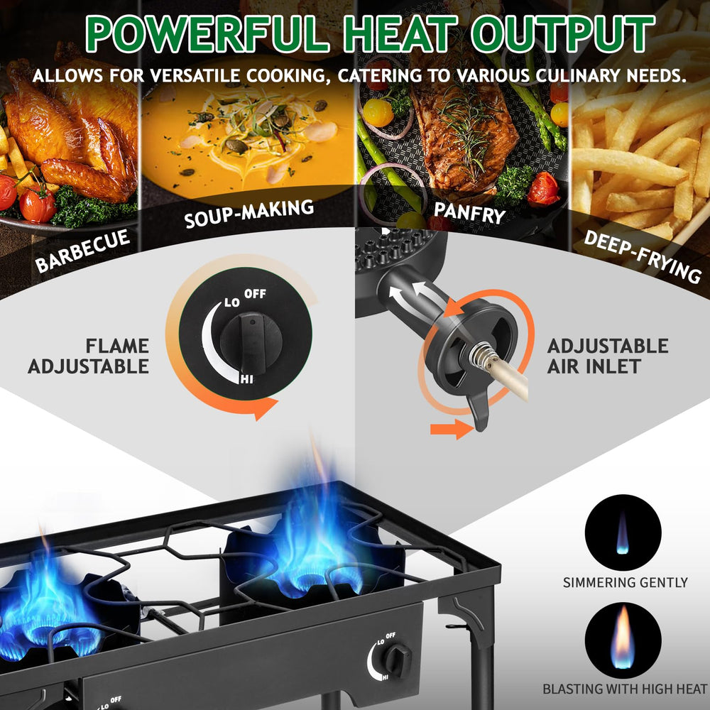 Outvita durable iron construction offers sturdy stability in rugged outdoor use.