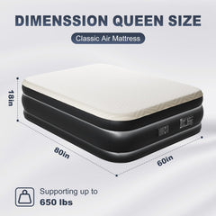 Outvita foam topper on mattress creates bed-like comfort for guests