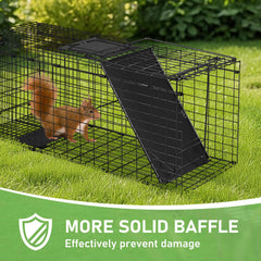 Outvita iron wire mesh close-up emphasizes rust-resistant construction and safety.