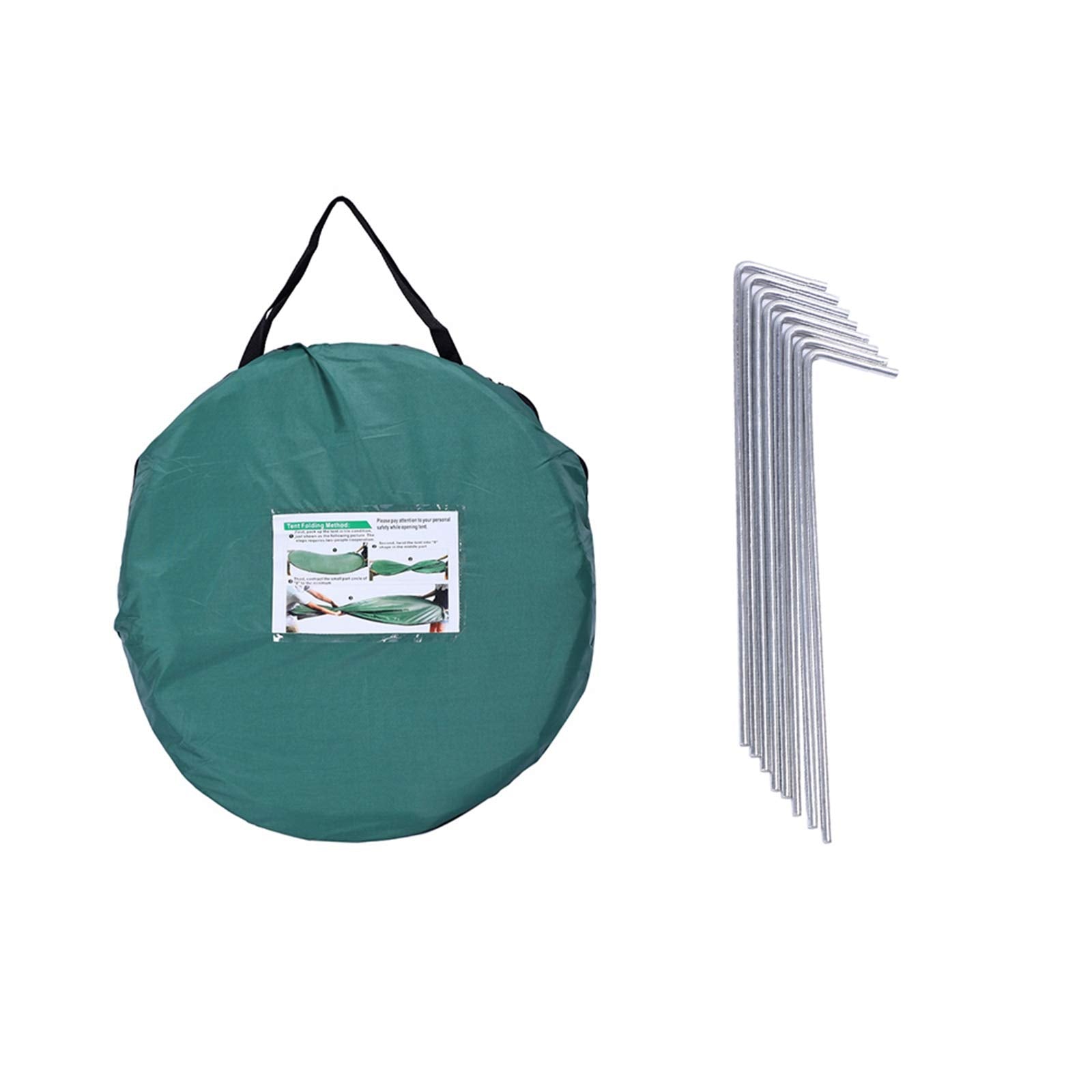 Outvita Pop Up Shower Tent dimensions show roomy standing area.