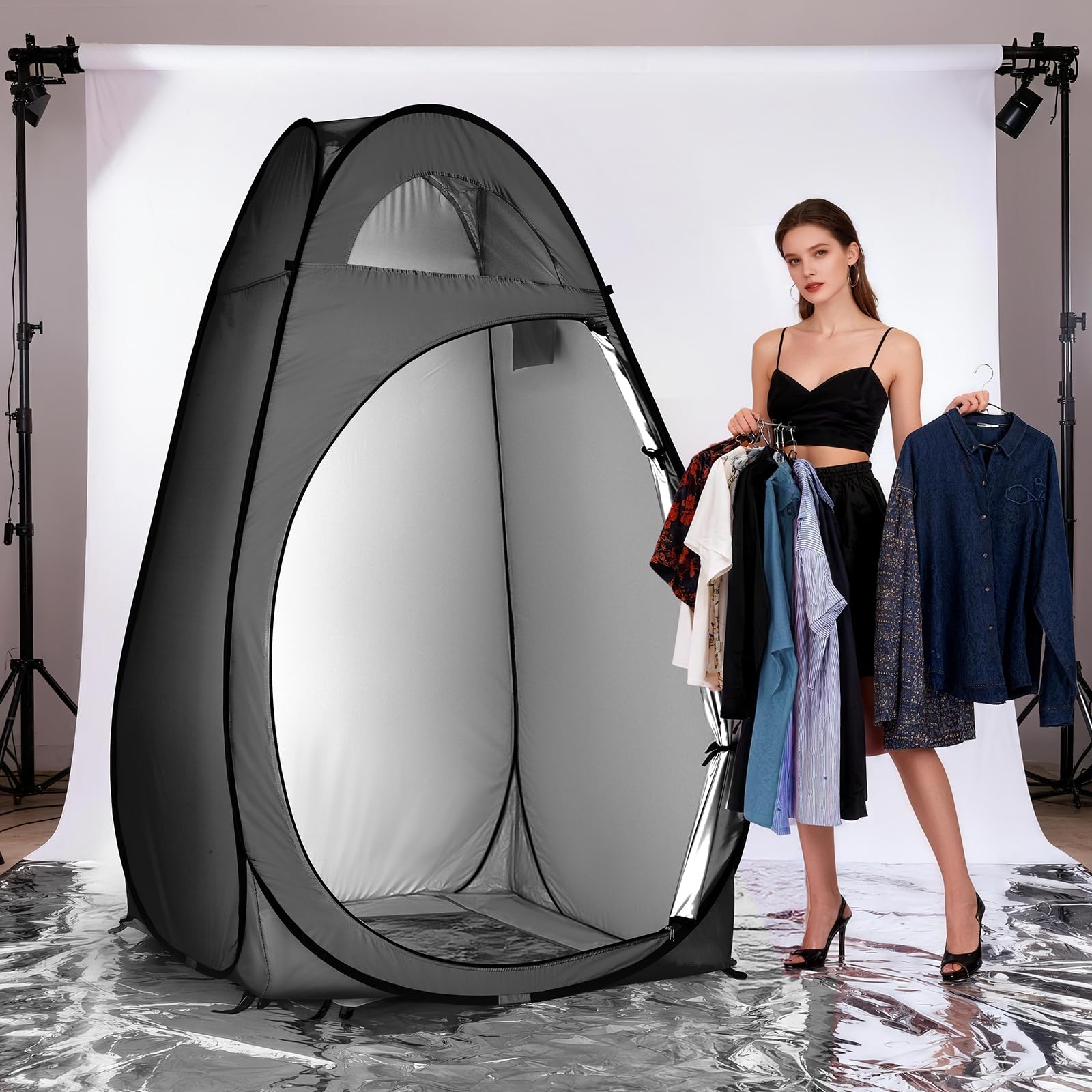 Outvita mesh ventilation and privacy fabric for comfort