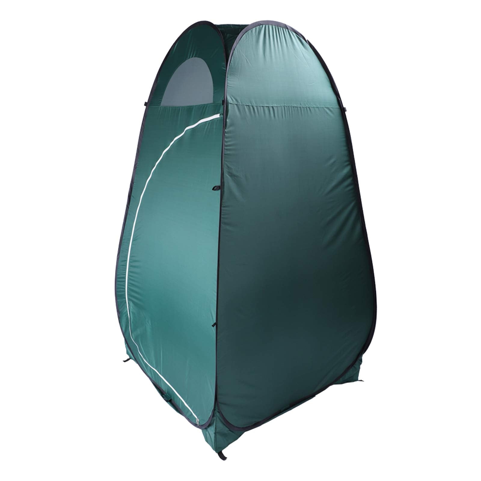 Outvita Pop Up Shower Tent during setup demonstrates quick privacy.