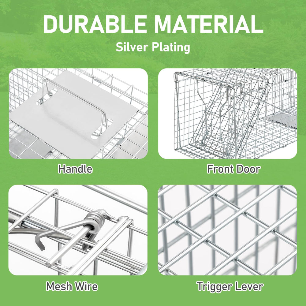 Outvita top zipper access for easy cage handling