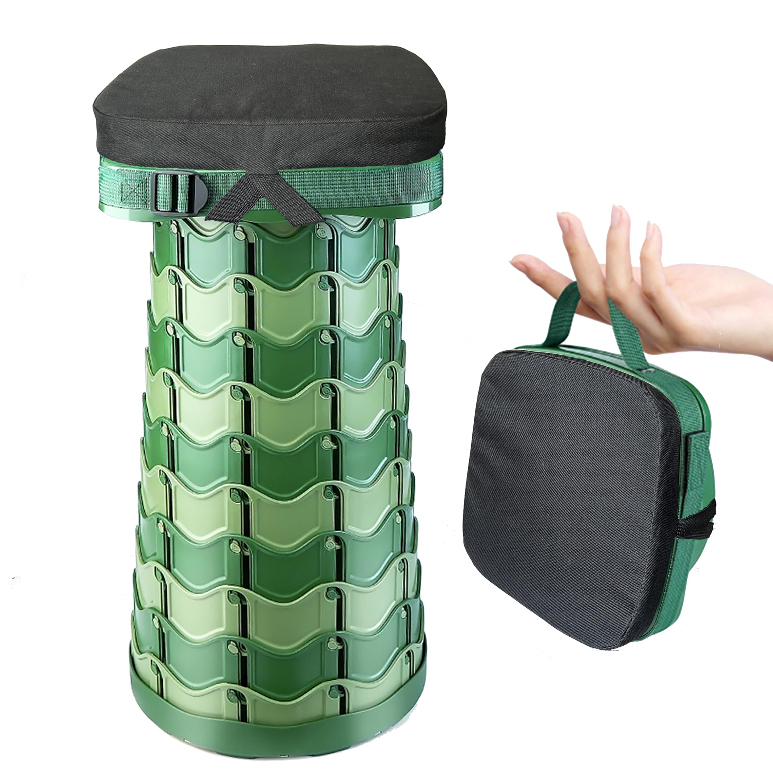 Outward Gear non-skid base ensuring stable seating on varied surfaces indoors and out.