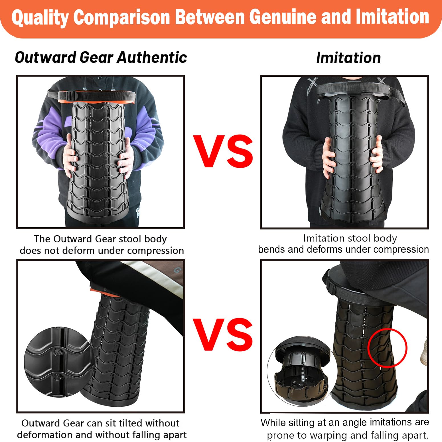 Outward Gear fish-scale-structure boosts stability and safety on uneven ground