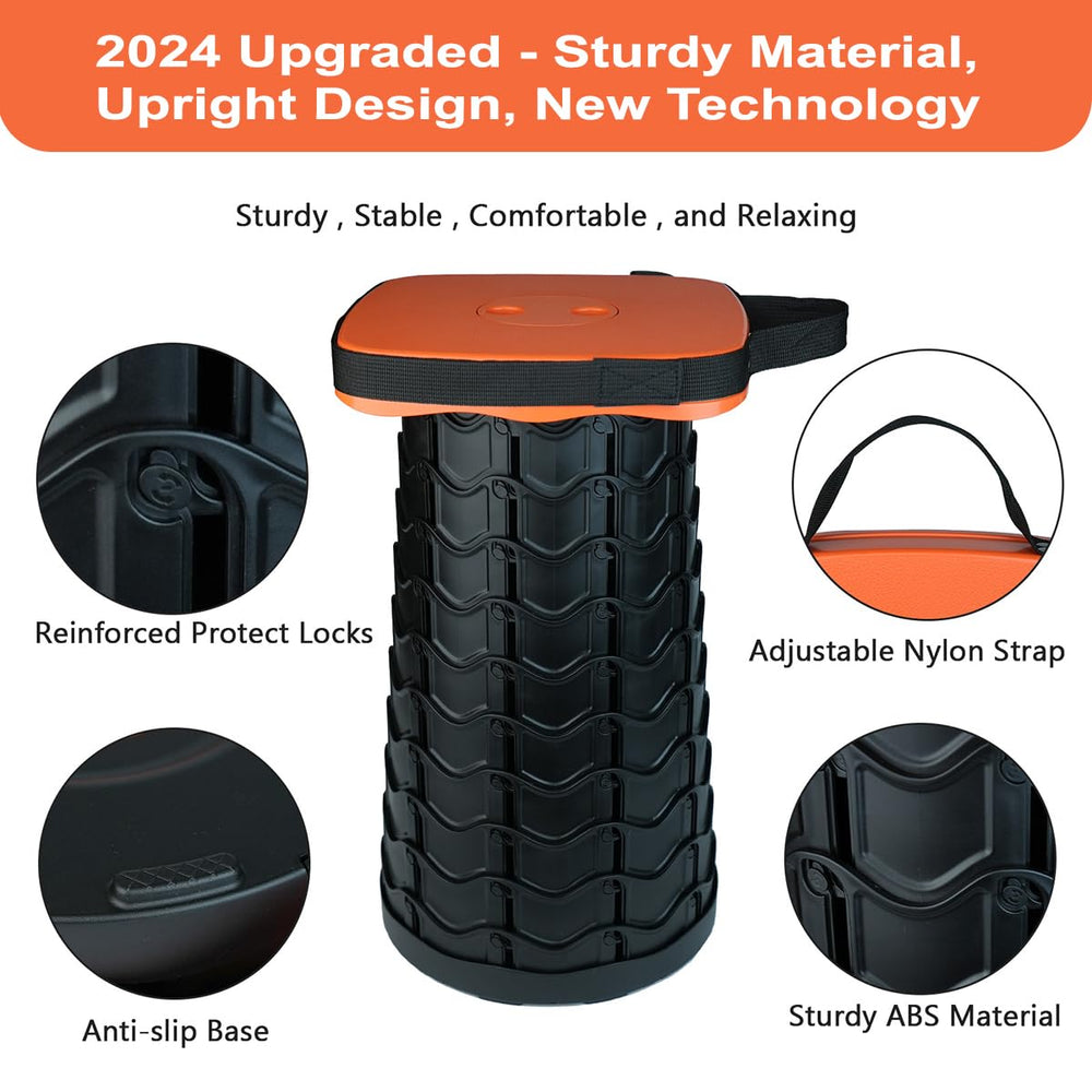 Outward Gear one-piece-structure stool ensures even load distribution for reliable use