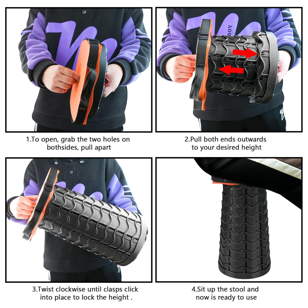 Outward Gear reinforced-clasps deliver secure locking for travel, camping, and events