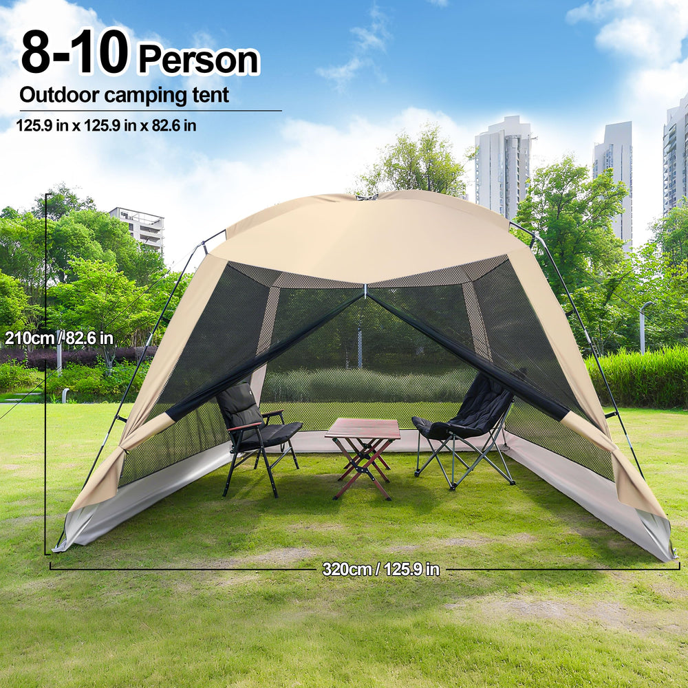 Ouwxim 12x12 360-view-mesh reveals panoramic scenery from the shelter