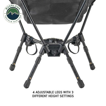 Overland Vehicle Systems Compact Camping Chair ready in the car trunk for on-the-go moments.