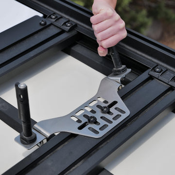 Overland Kitted Stealth Folding MaxTrax – designed for Maxtrax pin compatibility.