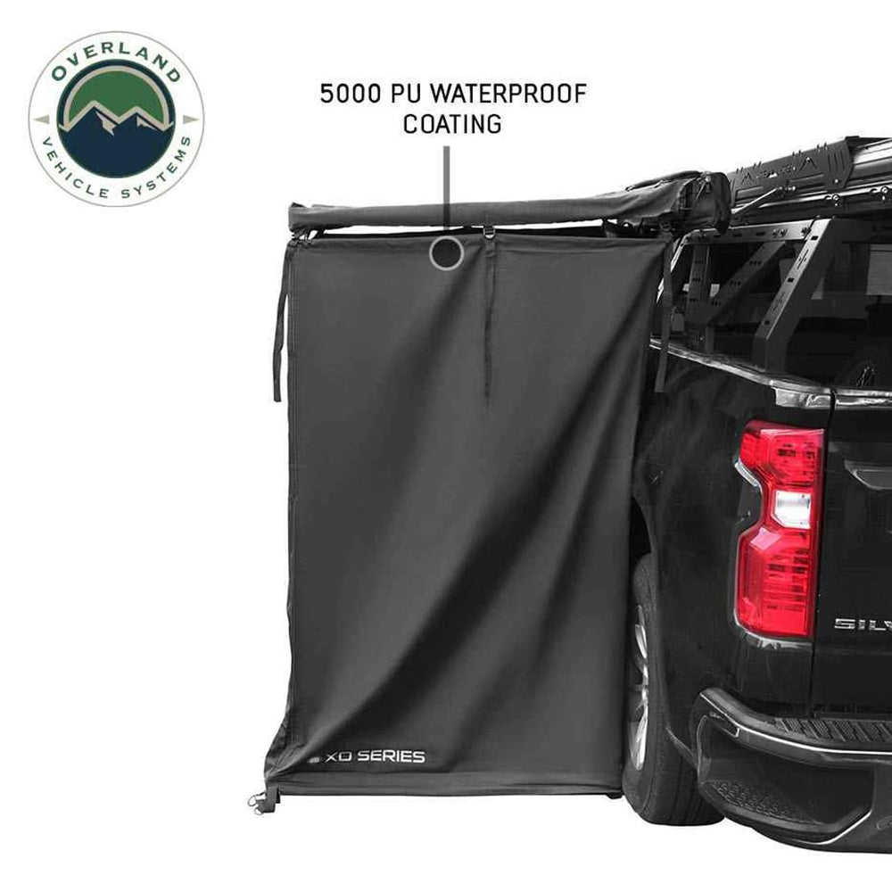5000 PU waterproof coating keeps the shower area dry in wet conditions.