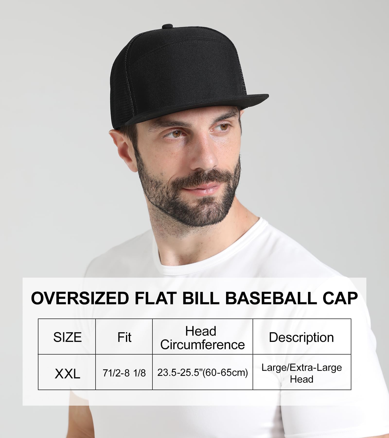 Close-up of breathable mesh back panels on the cap