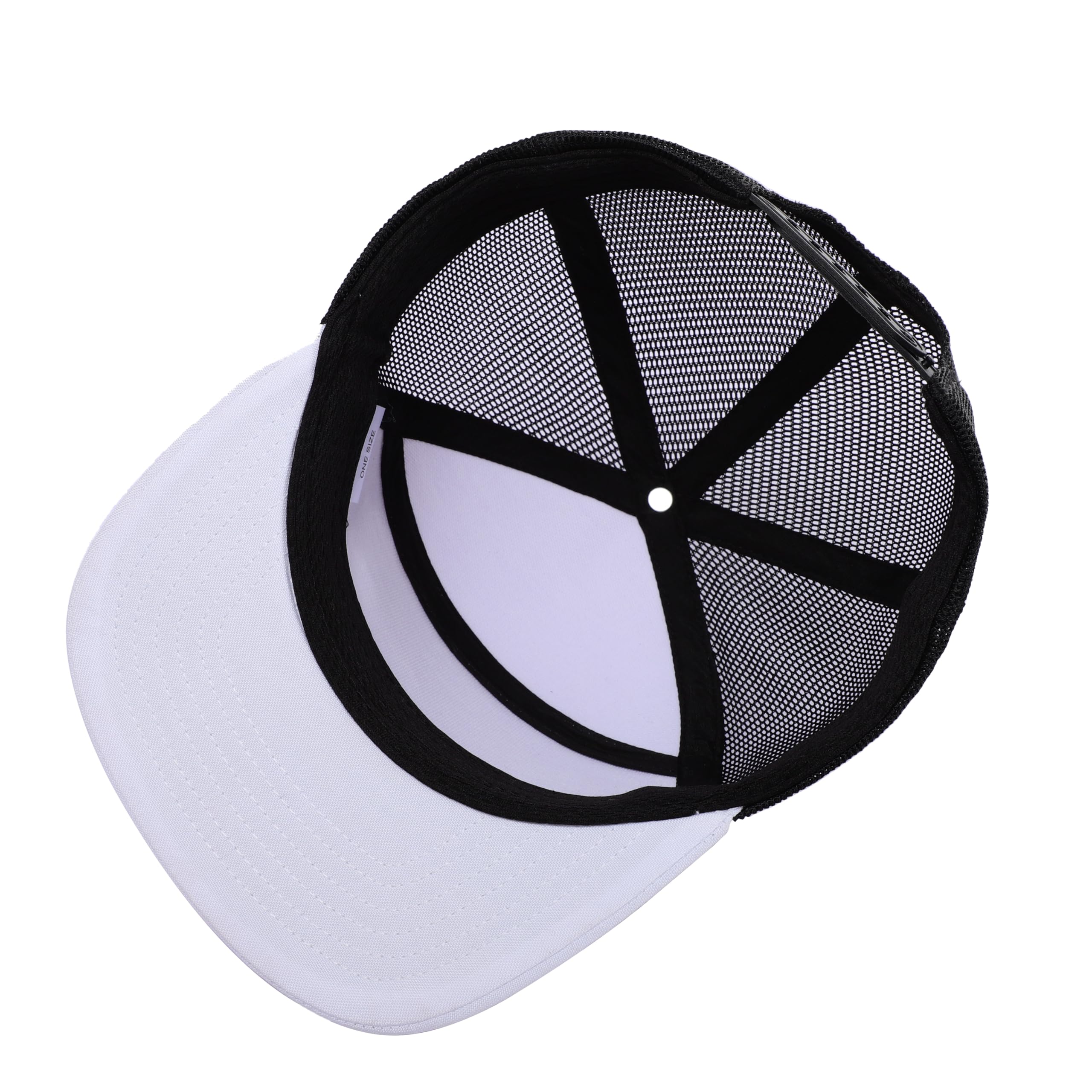 Model wearing the cap showing size reference (2XL/XXL)