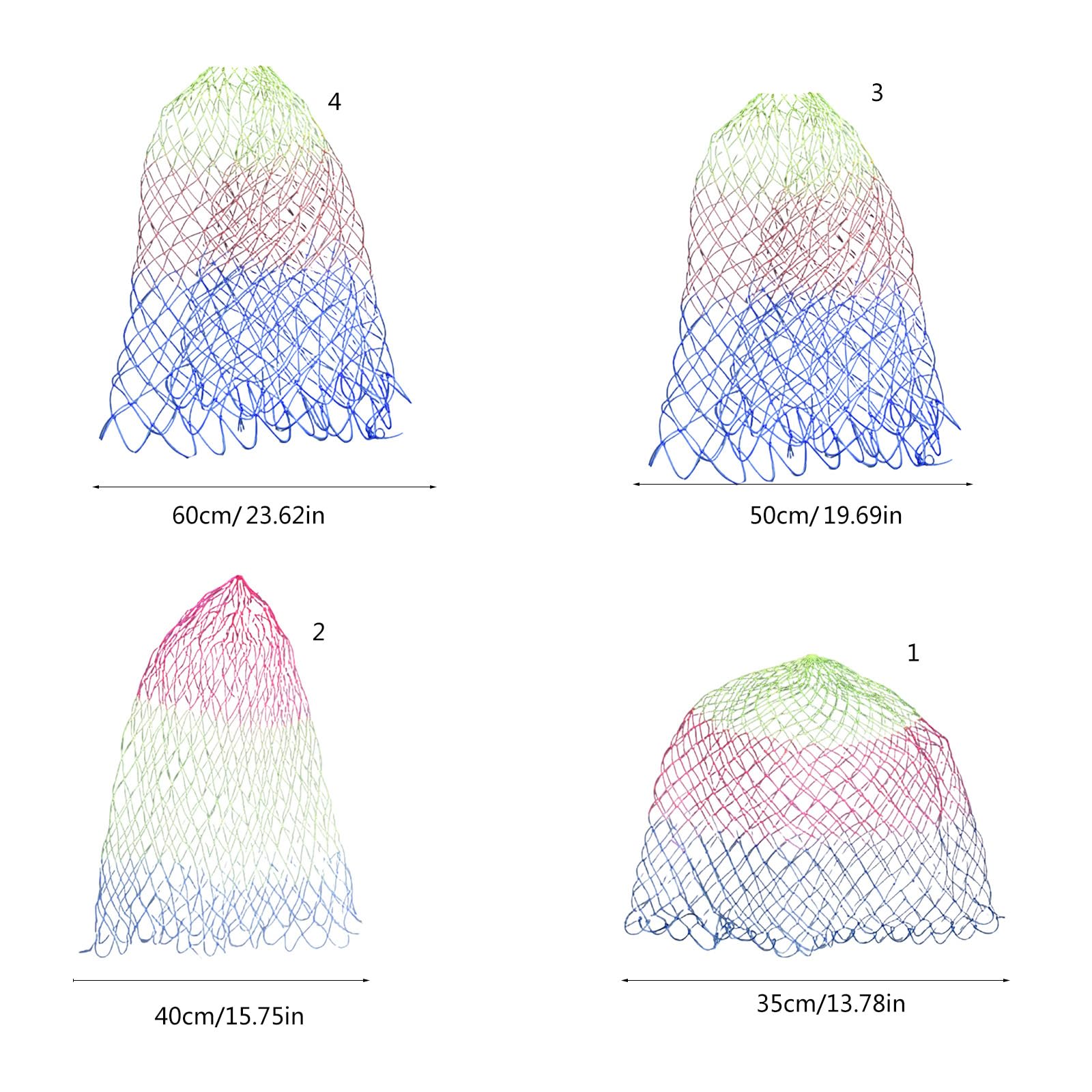 OVERTOYOU folding-design net stores neatly when not in use