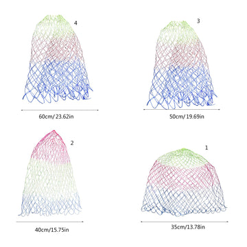 OVERTOYOU folding-design net stores neatly when not in use