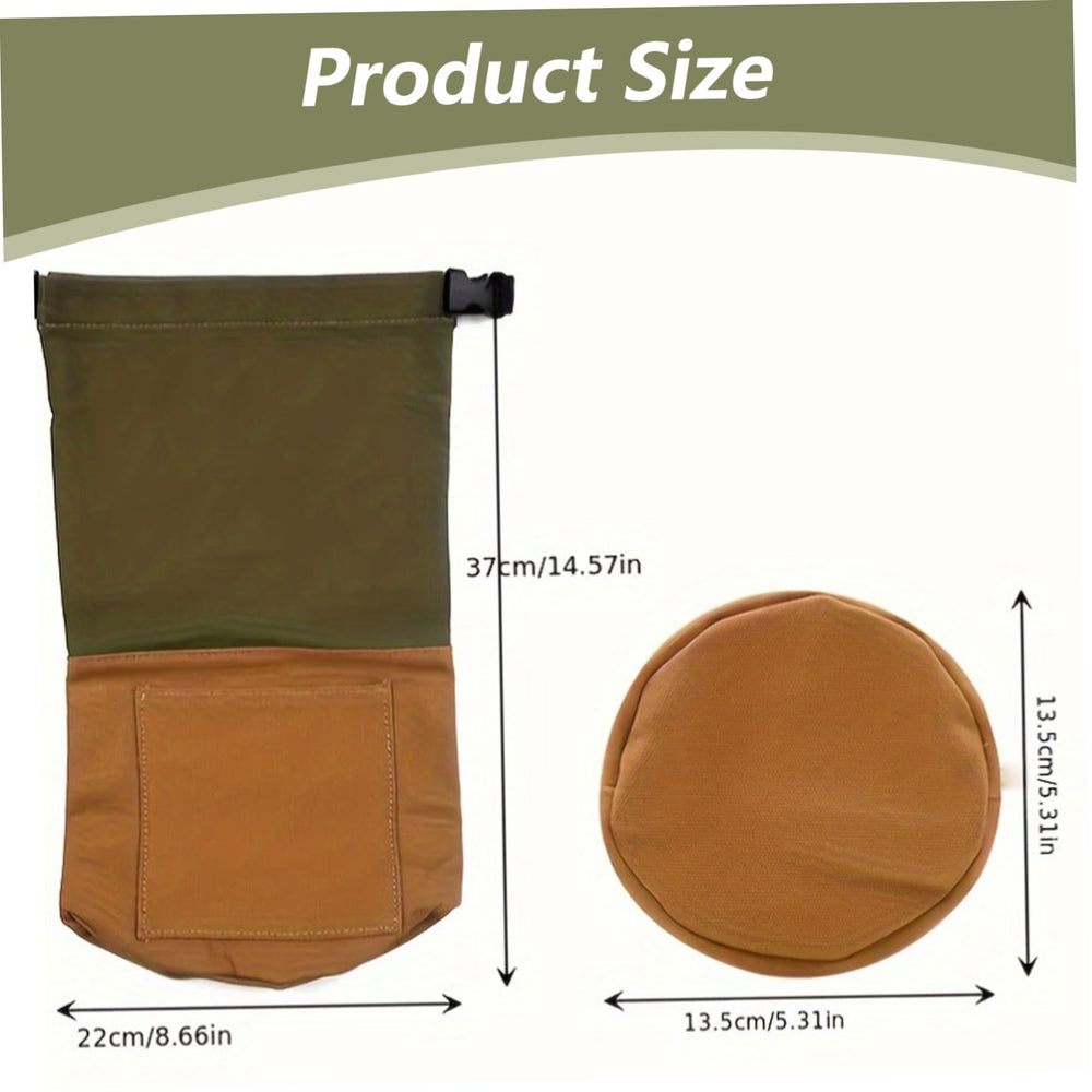 Owddddtnxc lantern bag organizer with spacious storage for accessories.