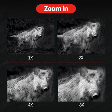 OWLNV C2 thermal monocular auto heat tracking quickly marks the hottest object