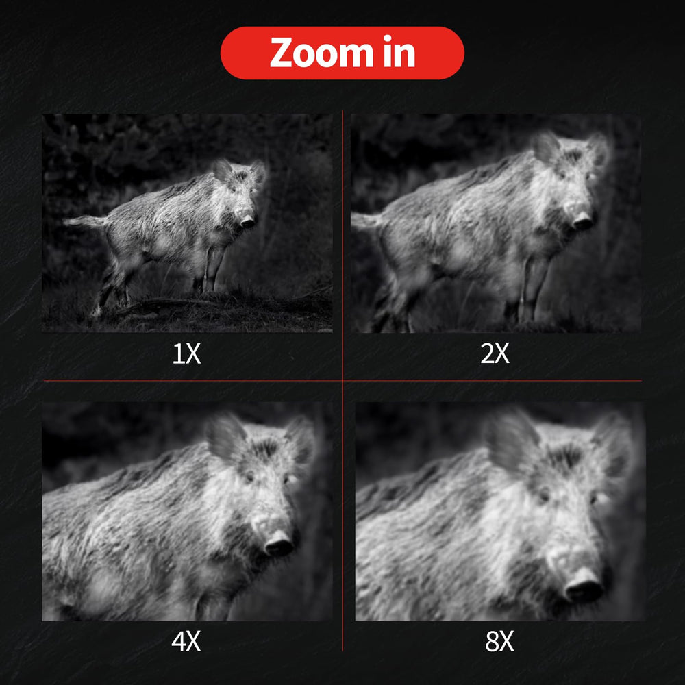 OWLNV C2 thermal monocular auto heat tracking quickly marks the hottest object