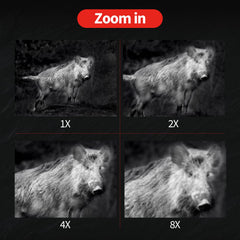 OWLNV C2 thermal monocular auto heat tracking quickly marks the hottest object