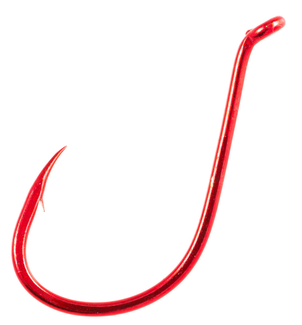 Owner 5315SD-073 red side-drifting hook for instant penetration