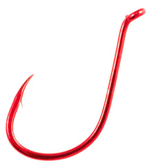 Owner 5315SD-073 red side-drifting hook for instant penetration