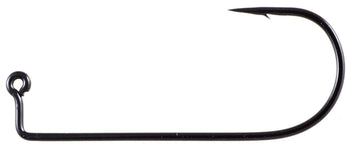 Owner 5318 Super Needle Point Jig Hook with round bend promotes deep penetration for jig heads