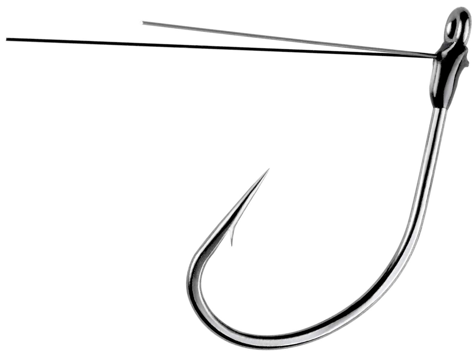 Owner American 4110-116 weedless sniper finesse hook with titanium guard for Neko-style rigs