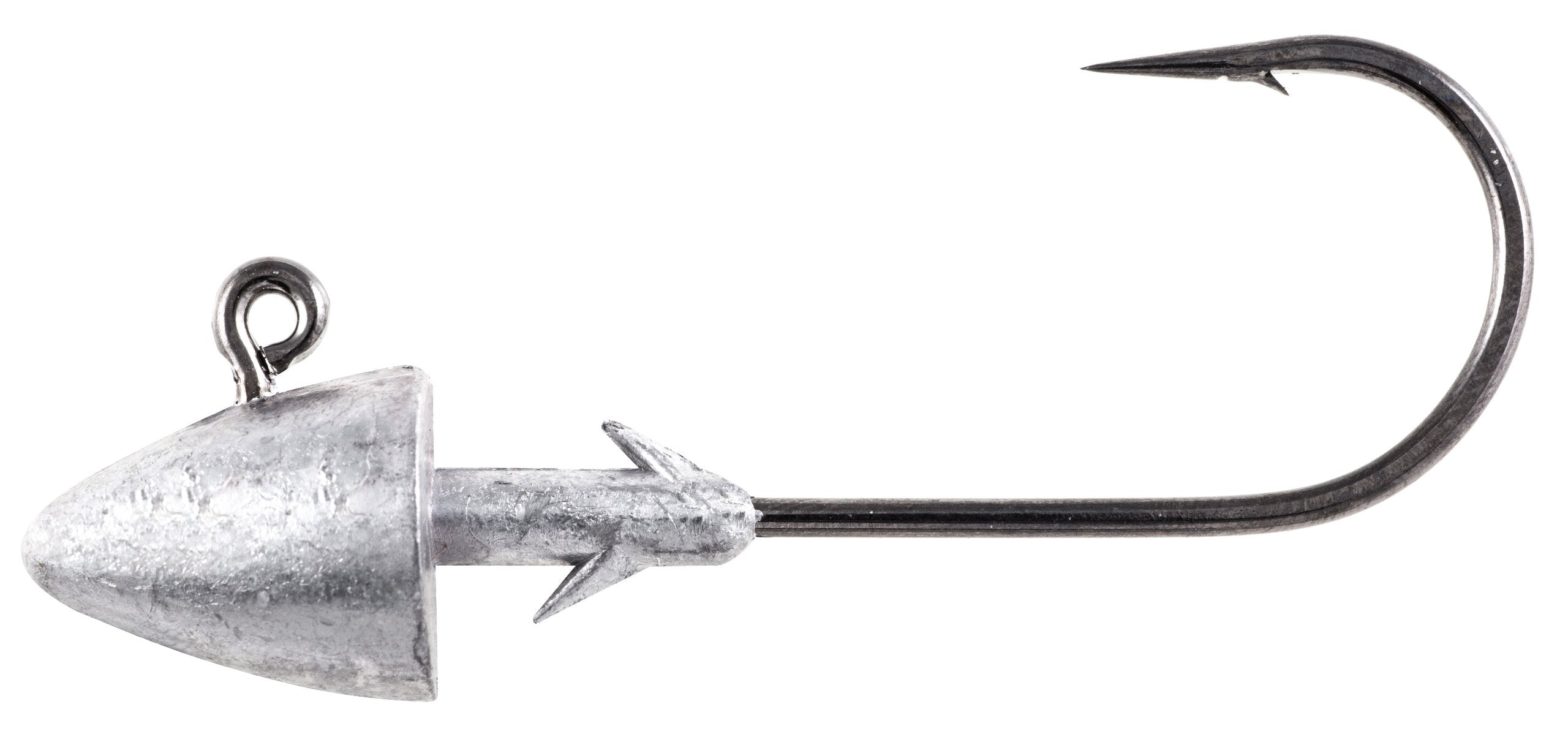 Owner Ultrahead saltwater jighead with 3/4 oz weight and 5/0 hook, ideal for saltwater jigging.