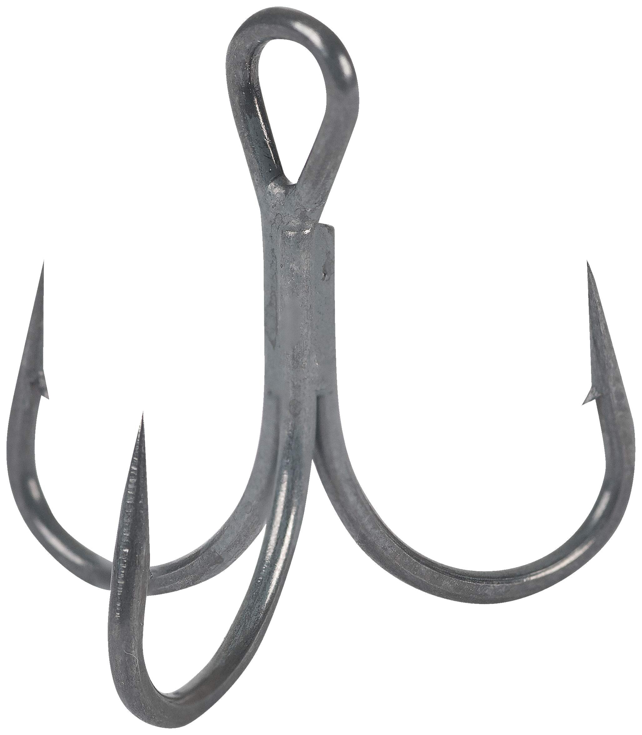Owner American 5635-126 STY35 short shank treble hook for quick, secure hook sets