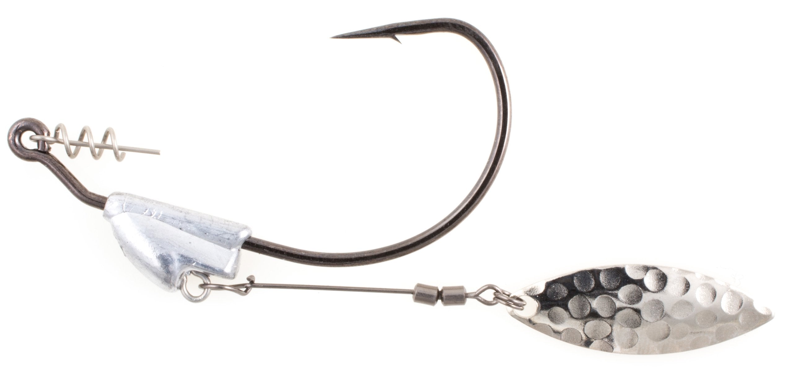 Owner American Flashy Swimmer Hook with CPS spinner blade for sinking search bait