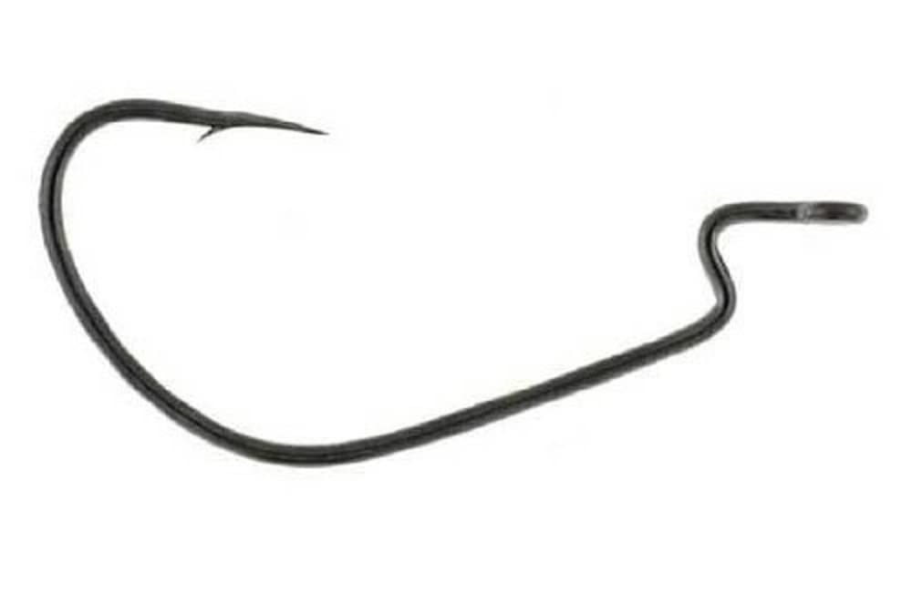 Owner American J Hook with extra wide bend for Carolina and Texas rigs, boosting bait retention