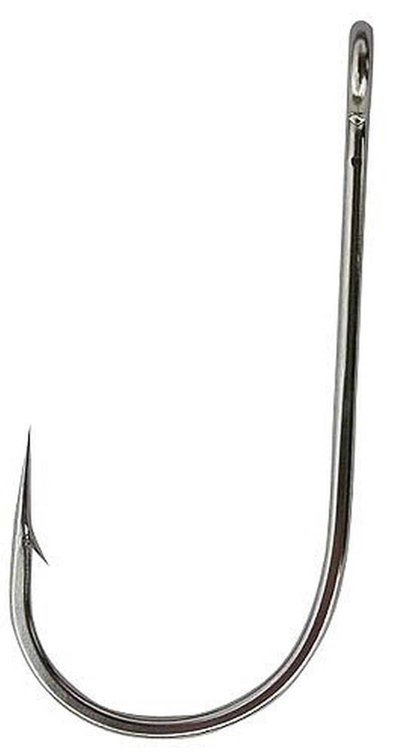 Owner American spinnerbait trailer hook 7-pack view shows durable forged short shank for reliable rigs.