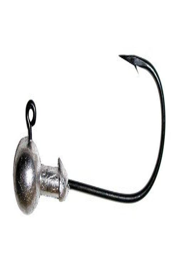 Owner Ultrahead round jig hook 3/16 oz for versatile jig fishing with solid hook-up potential.