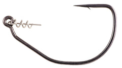 Owner Beast TwistLock Swimbait Hook small black chrome for weightless bait presentations