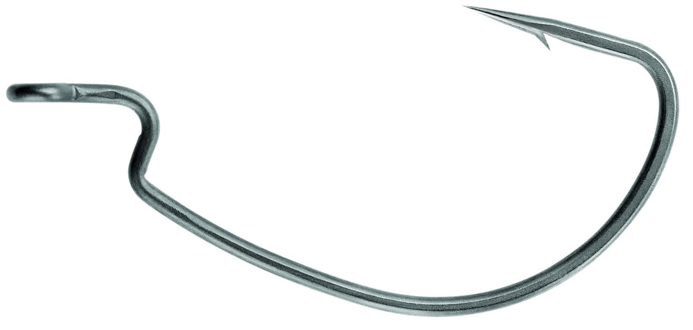 Owner Haymaker 4116 hook with extra wide gap for soft baits and strong hooksets.