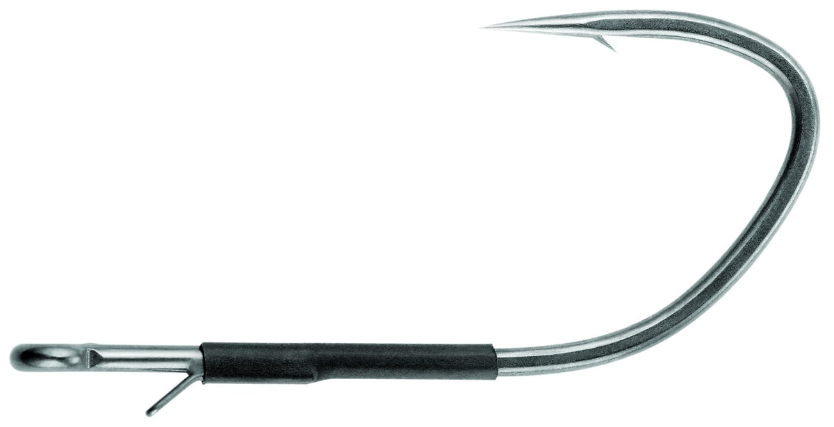 Owner Jungle Flipping HD 5X Zo-Wire hook with welded eye for braid strength and flipping power.