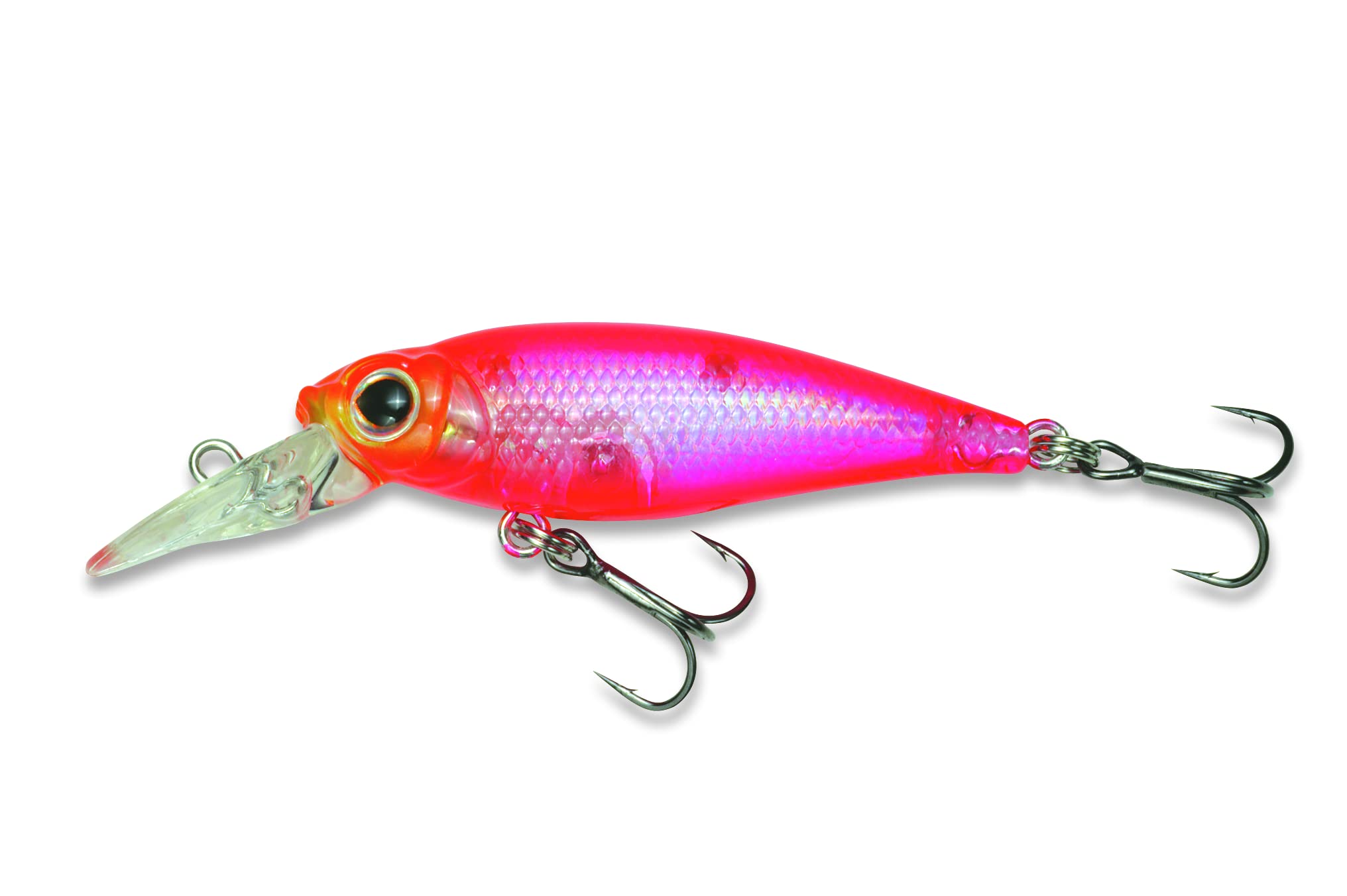 Owner Mira Shad crankbait 2in holographic finish attracts trout, bass, and walleye