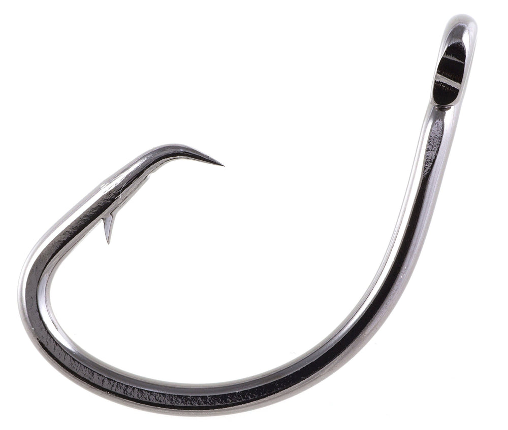 Owner MUTU circle hook 2-0 for live bait rigs with corrosion resistance and reliable hooksets