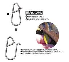 Owner P-20-00 Strength Snap enables fast lure changes and secure seating