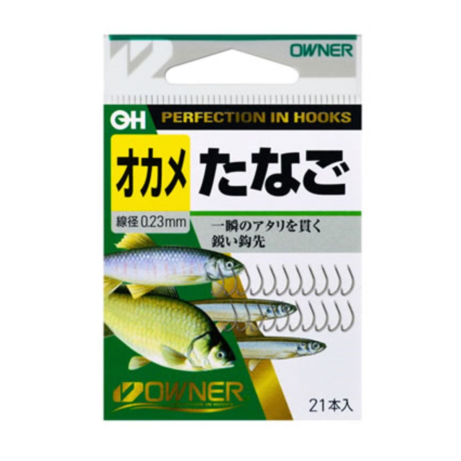 Owner Rose fishing hook with a rose-shaped tip and curved point for precise small-fish angling.