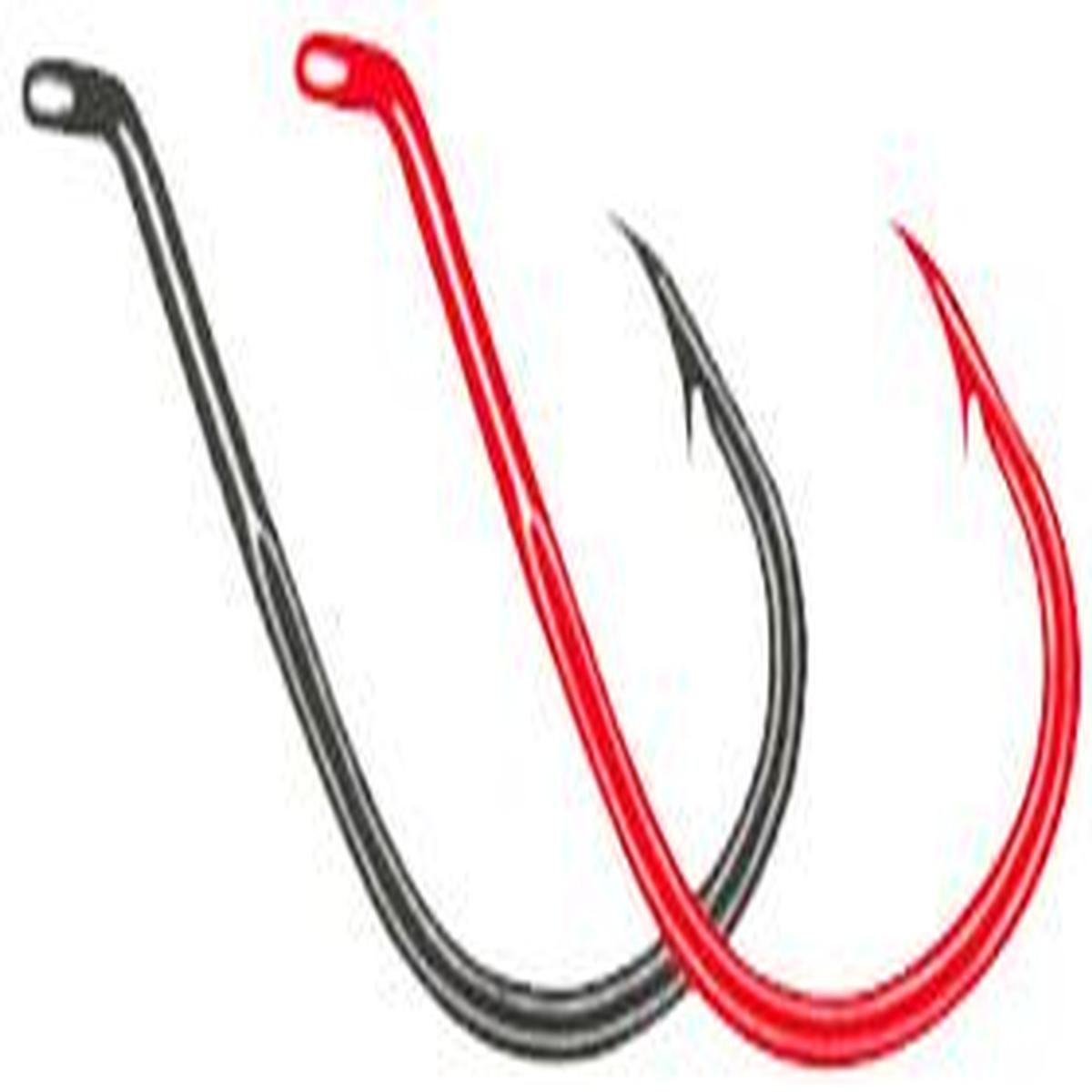 Owner SSW needle point hooks in black 4-0 pro pack for precise baiting and rigging for walleye