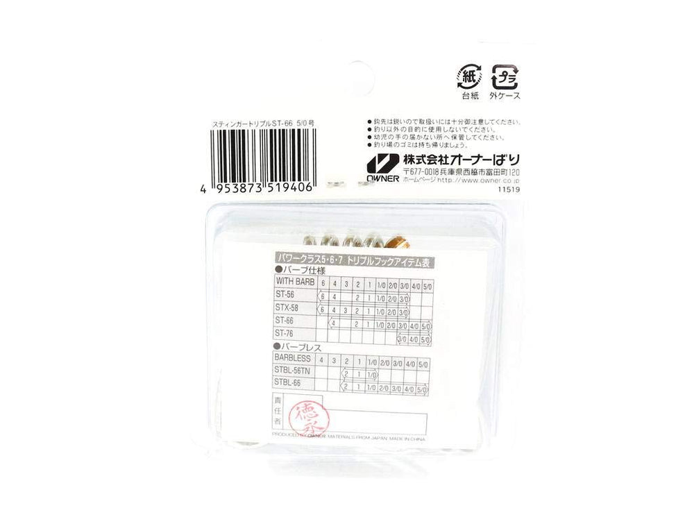 Owner ST-66 saltwater-ready packaging and usage for big fish encounters