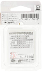 Owner STX-45ZN triple hook stinger rustproof design reduces tip wear during fishing.