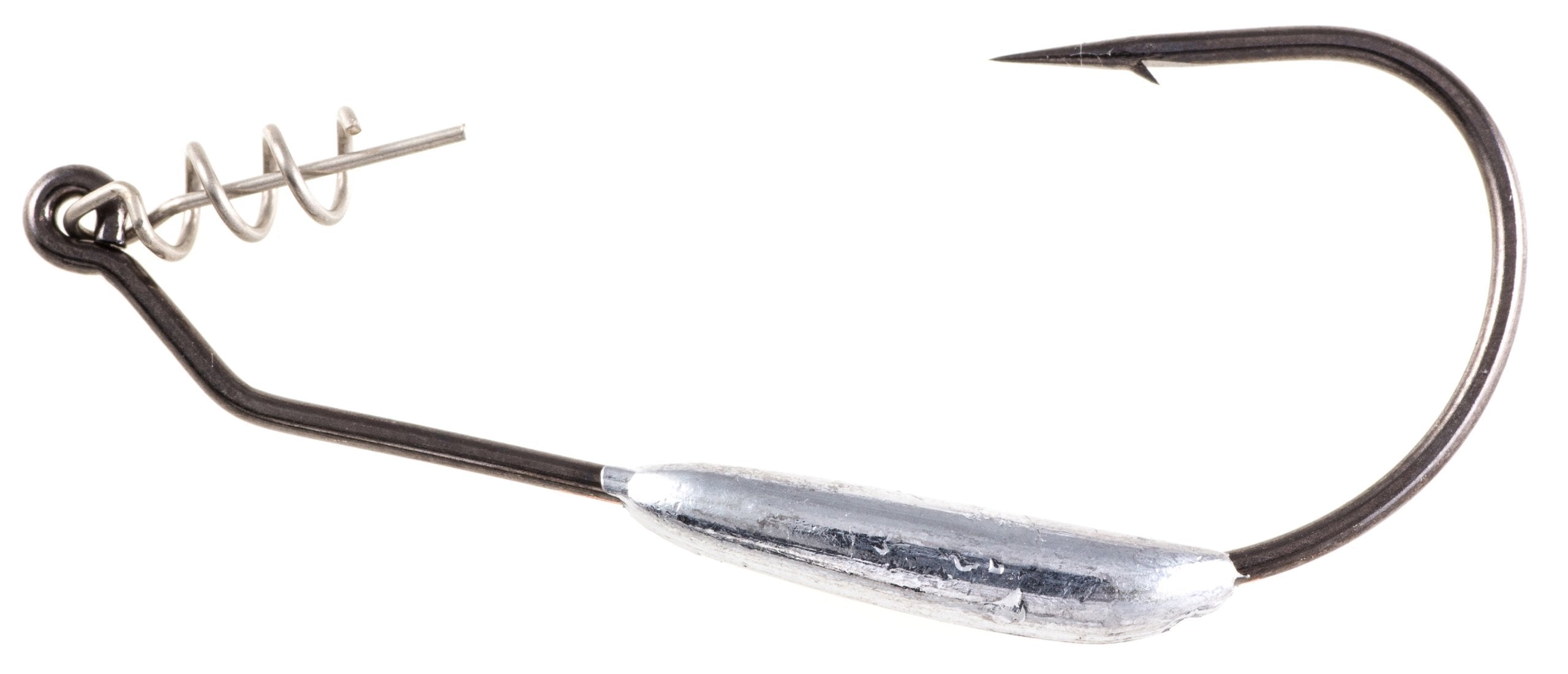 Owner TwistLOCK light weighted hook with a 4/0 eye promotes natural weedless swimming and longer casts.