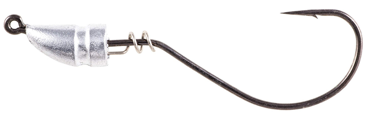 Owner Ultrahead sled head with super needle point for precise hook-setting in freshwater and saltwater.