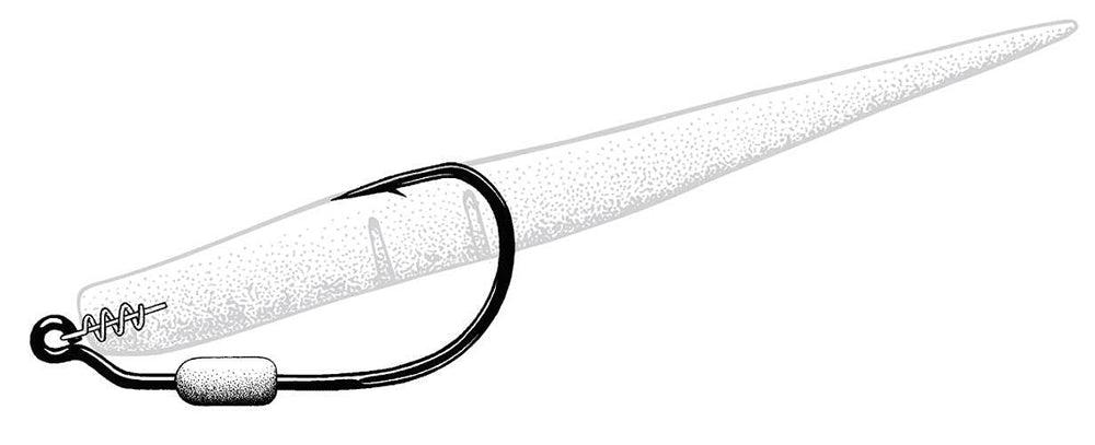 Owner Weighted TwistLock Hooks' durable design supports bigger fish in bays and estuaries