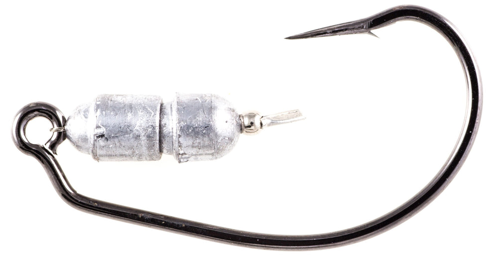 Owner Phantom Tube Hook with inside-weight rigging for weedless bass setups.