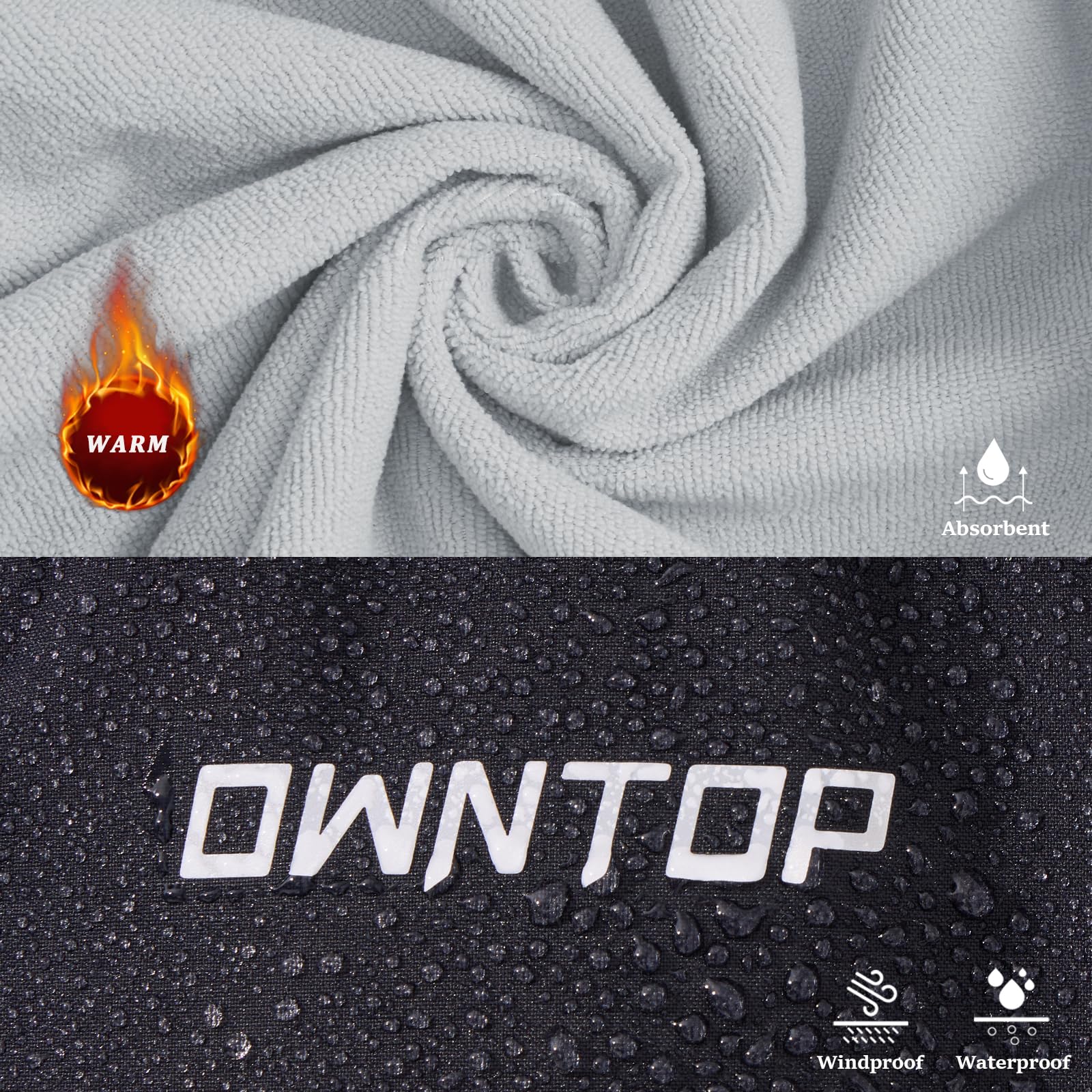 Owntop Swim Parka beach-to-dawn outings showcase all-season versatility and practical dressing.