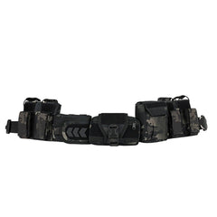 OYDL belt showing Molle-compatible detachable pouches for customizable gear layout
